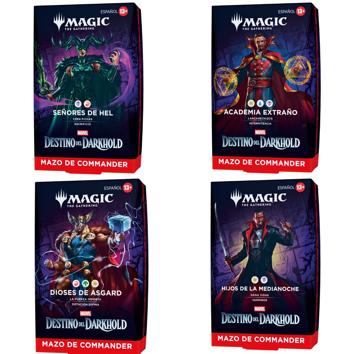 Précommande - Magic: The Gathering | Marvel: Darkhold Destiny Commander Deckset - SP