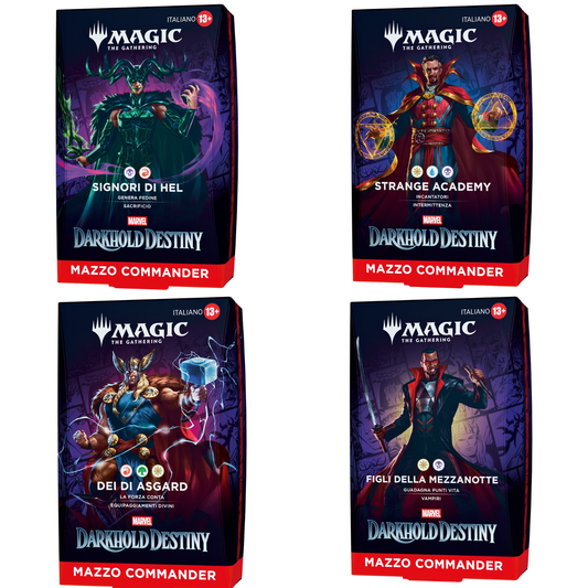 Précommande - Magic: The Gathering | Marvel: Darkhold Destiny Commander Deckset - IT