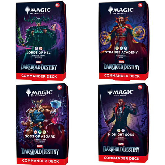 Précommande - Magic: The Gathering | Marvel: Darkhold Destiny Commander Deckset - EN