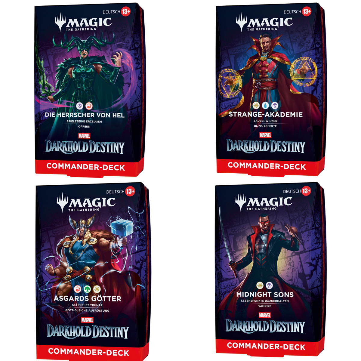 Précommande - Magic: The Gathering | Marvel: Darkhold Destiny Commander Deckset - DE