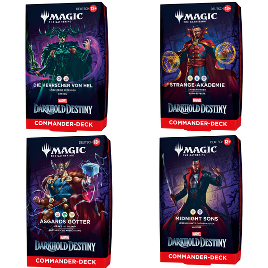 Précommande - Magic: The Gathering | Marvel: Darkhold Destiny Commander Deckset - DE
