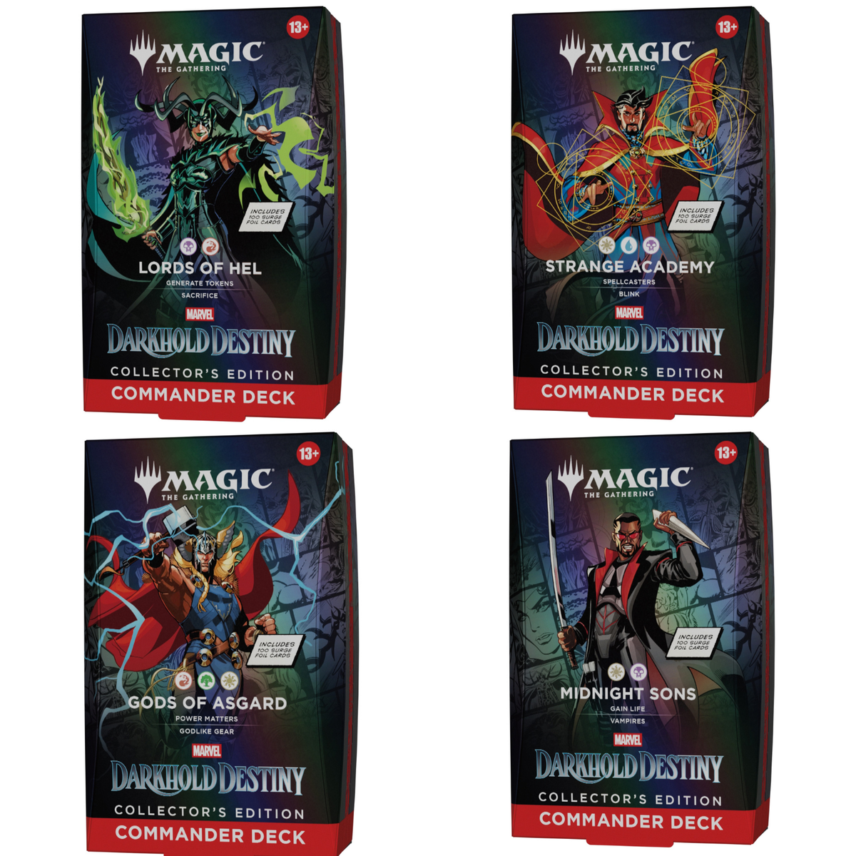 Précommande - Magic: The Gathering | Marvel: Darkhold Destiny Collector’s Edition Commander Deckset - EN