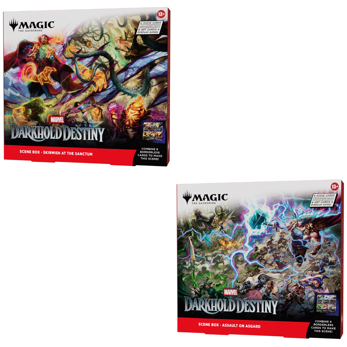 Précommande - Magic: The Gathering | Marvel: Darkhold Destiny Scene Box Bundle (2 Scenes) - EN