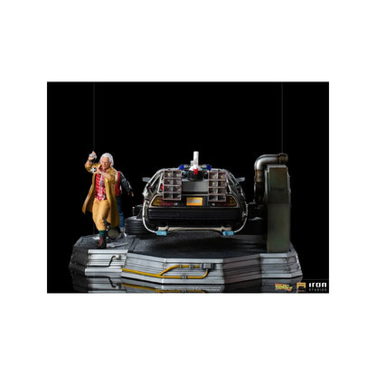 Delorean Full Set Deluxe - Back to the Future II - Art Scale 1/10 - Iron Studios