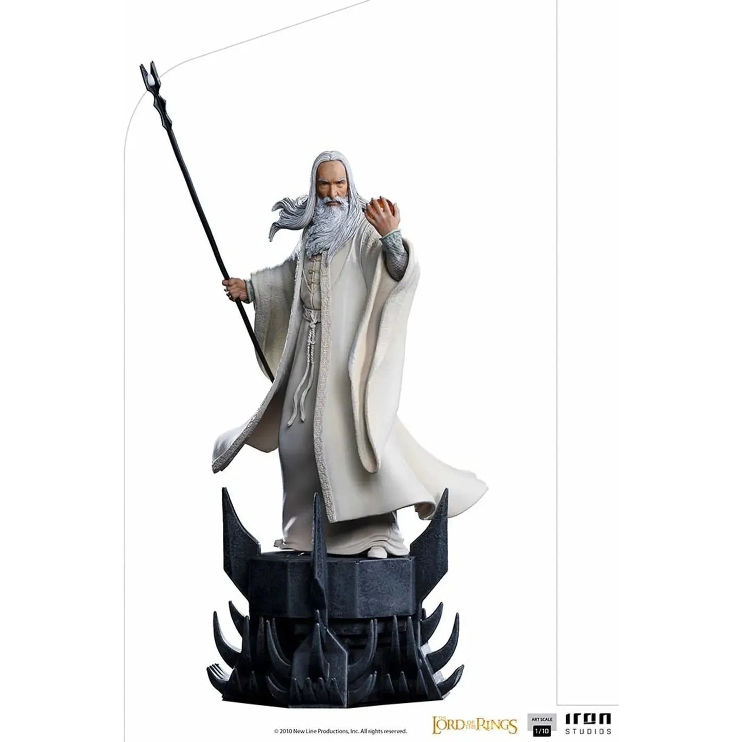 Statue Saruman - The Lord Of The Rings - BDS Art Scale 1/10 - Iron Studios