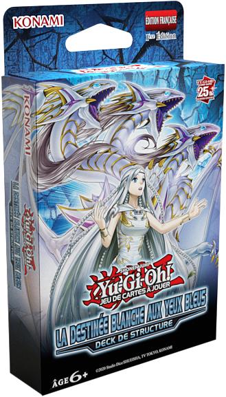 Yu-Gi-Oh! TCG Deck de Structure La Destinée Blanche aux Yeux Bleus 1ed