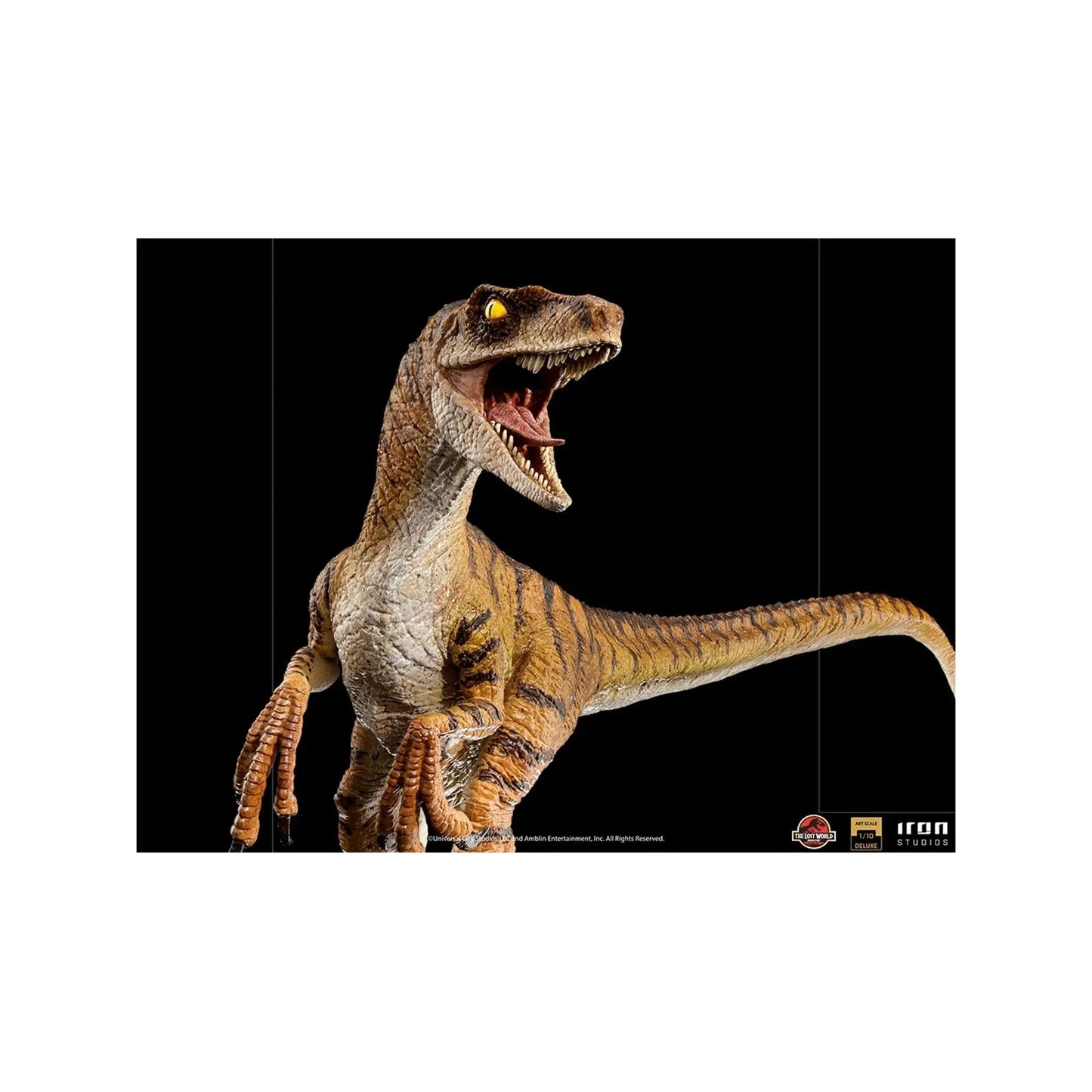 Statue Velociraptor Deluxe - Jurassic World Lost World - Art Scale 1/10 - Iron Studios