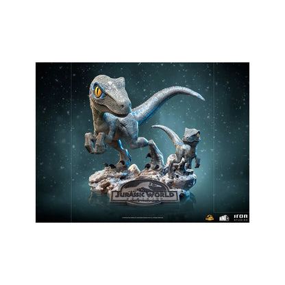 Statue Blue and Beta - Jurassic World: Dominion - MiniCo - Iron Studios