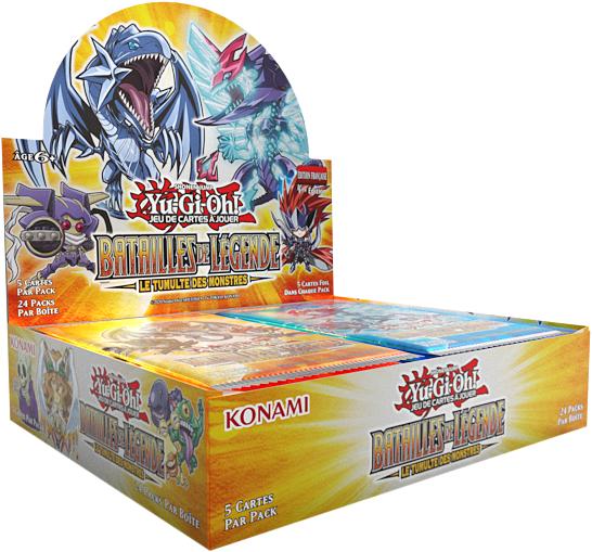 Yu-Gi-Oh! TCG Boîte de 24 Boosters Batailles de Légende : Le Tumulte des Monstres