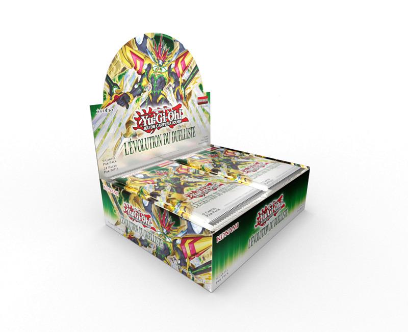 Yu-Gi-Oh! TCG Boîte de 24 Boosters L'évolution du Duelliste