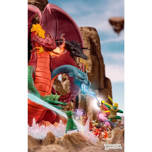 Statue Tiamat Battle - Dungeons And Dragons - Demi Art 1/20 - Iron Studios