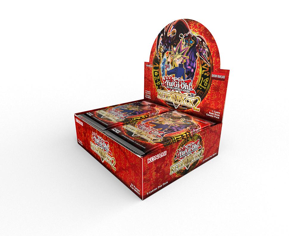 Yu-Gi-Oh! TCG - Boîte de 24 Boosters Retro Pack 2 Reprint