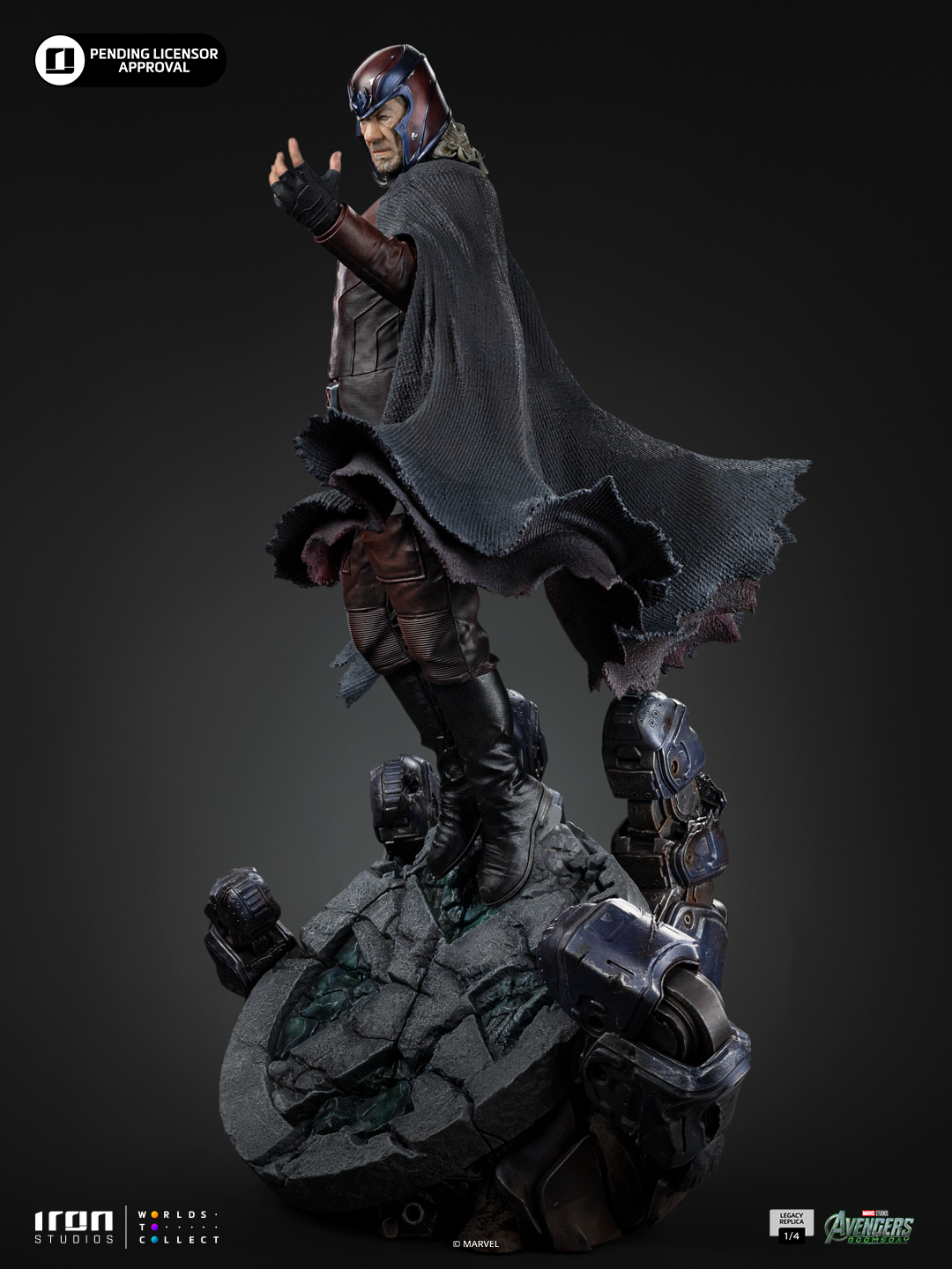 Pré-commande - Statue Magneto - Avengers: Doomsday - Legacy Replica 1/4 - Iron Studios