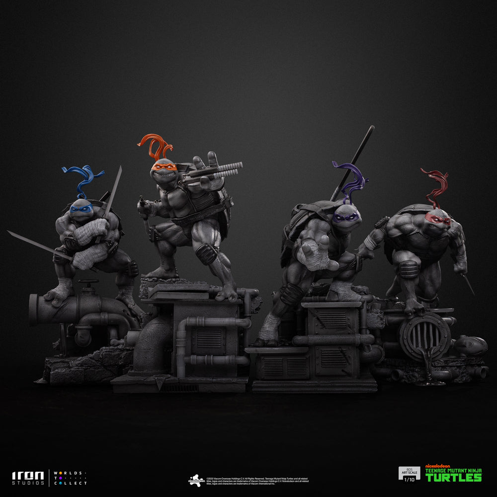 Donatello (Black and White Variant) - Teenage Mutant Ninja Turtles - BDS Art Scale 1/10 - Iron Studios