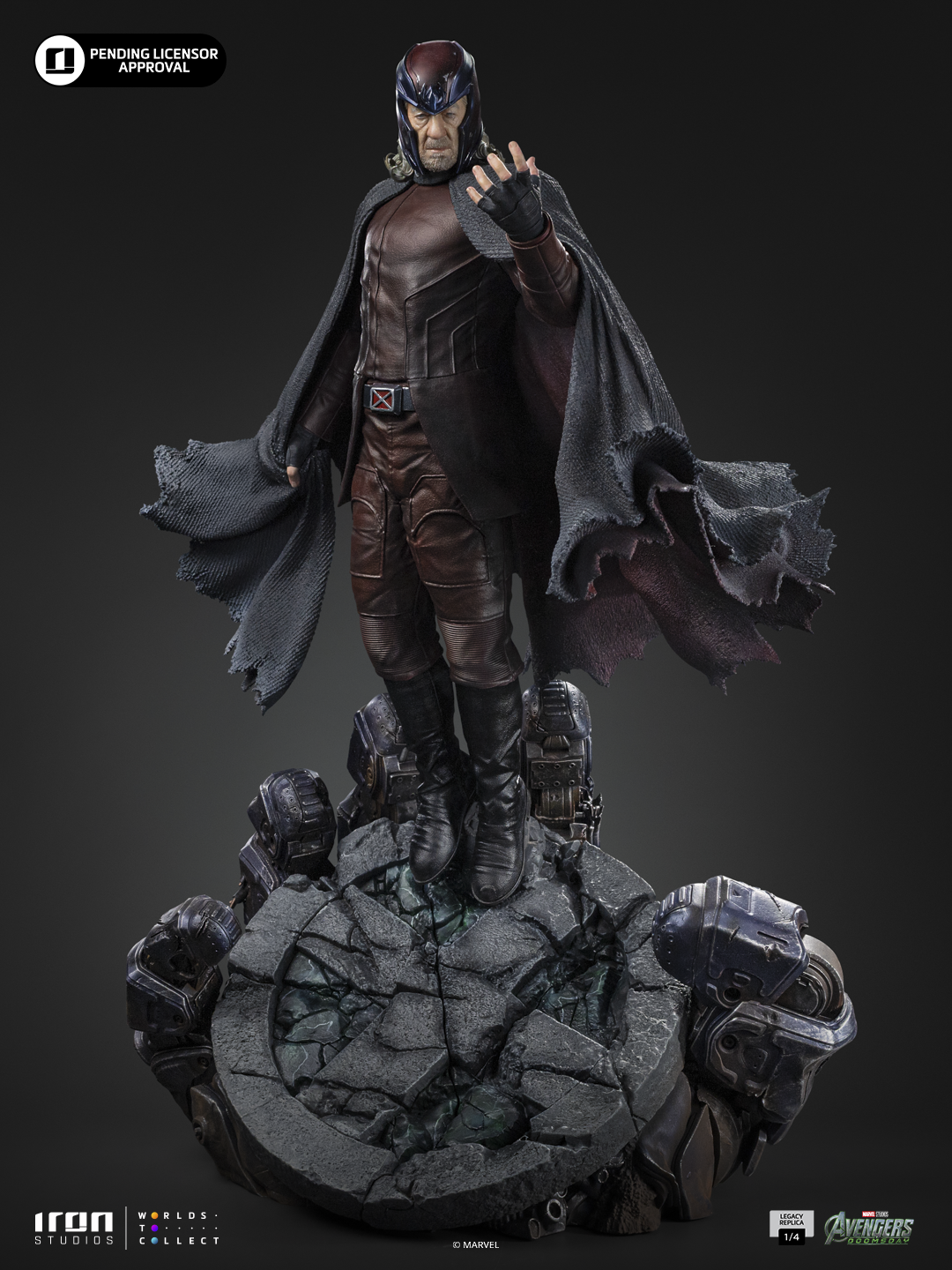 Pré-commande - Statue Magneto - Avengers: Doomsday - Legacy Replica 1/4 - Iron Studios