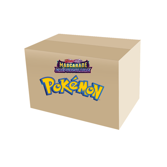 Carton de 36 boosters sous blister Pokémon EV06 Mascarade Crépusculaire - Français