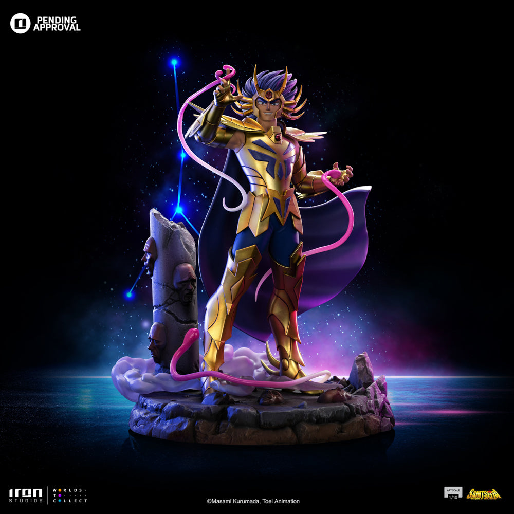 Statue Cancer Deathmask - Saint Seiya - Art Scale 1/10 - Iron Studios