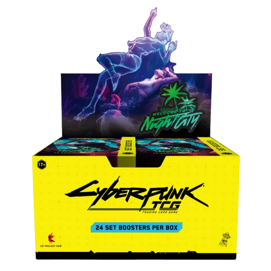 Cyberpunk TCG - Boite de 24 Boosters - Welcome to Night City - Français