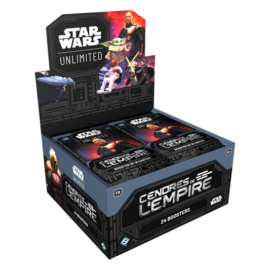 Star Wars Unlimited - Boîte de 24 Boosters - Cendres de l'Empire