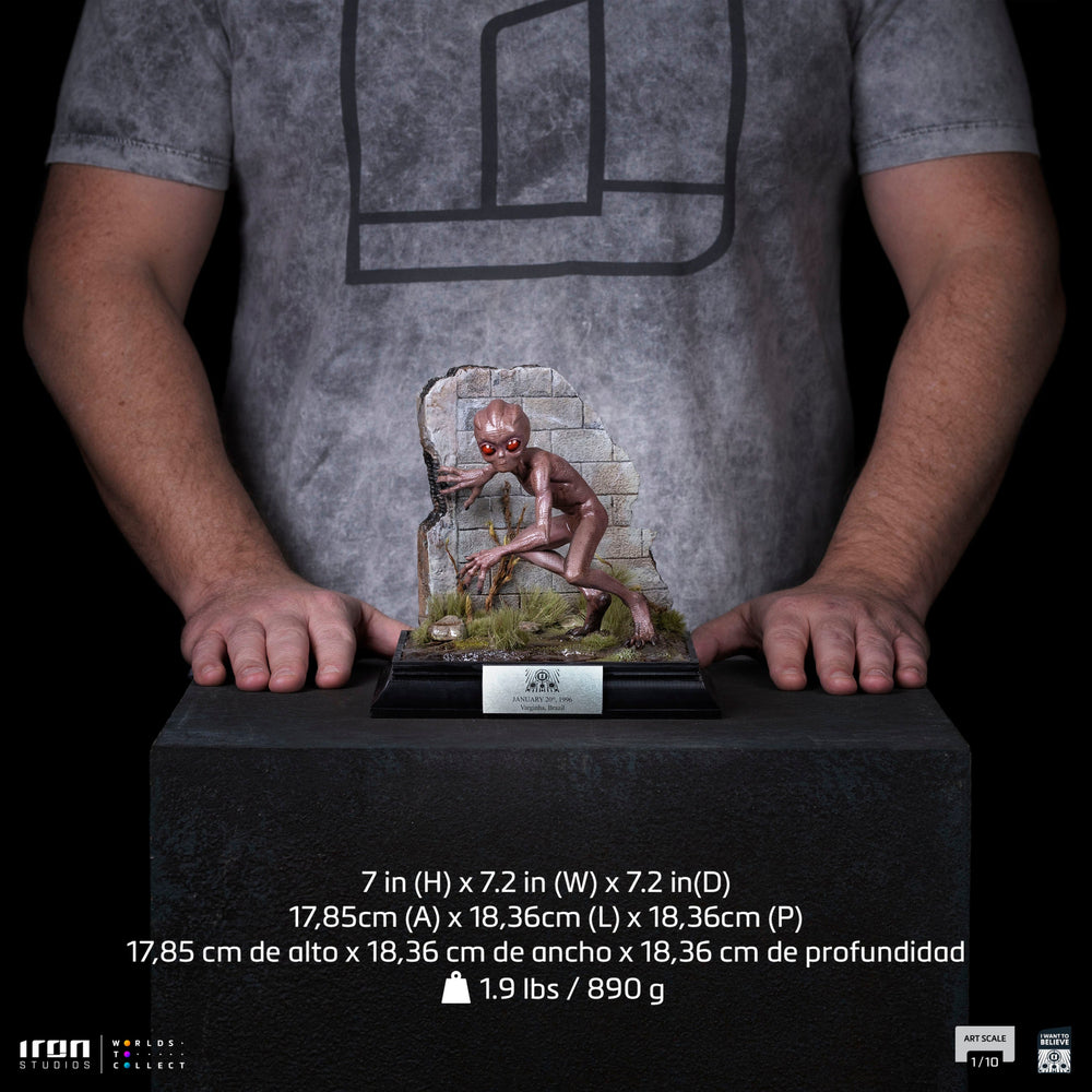 Statue ET Varginha - I Want to Believe - Art Scale 1/10 - Iron Studios