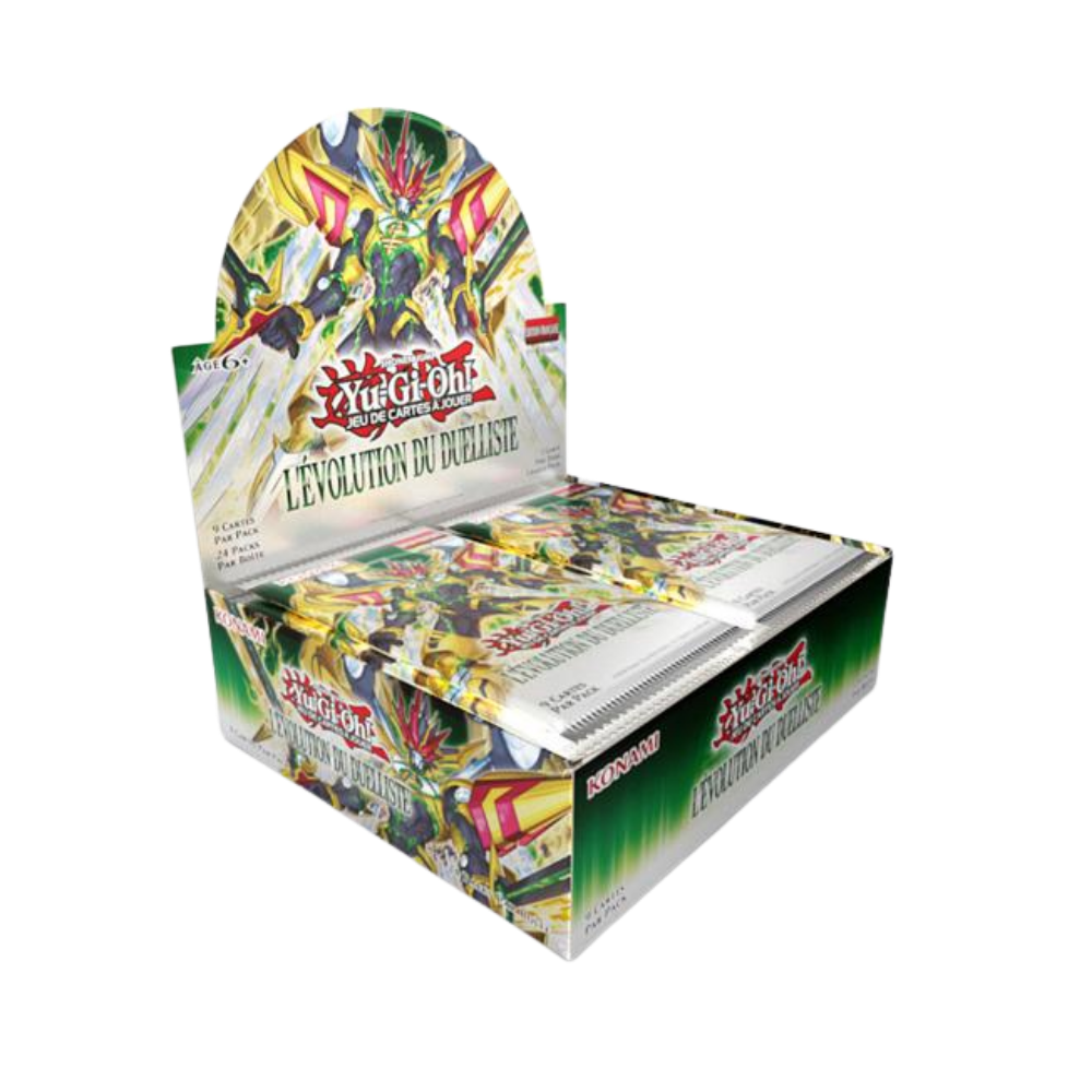 Boite de 24 boosters Yu-Gi-Oh! - L'évolution du Duelliste