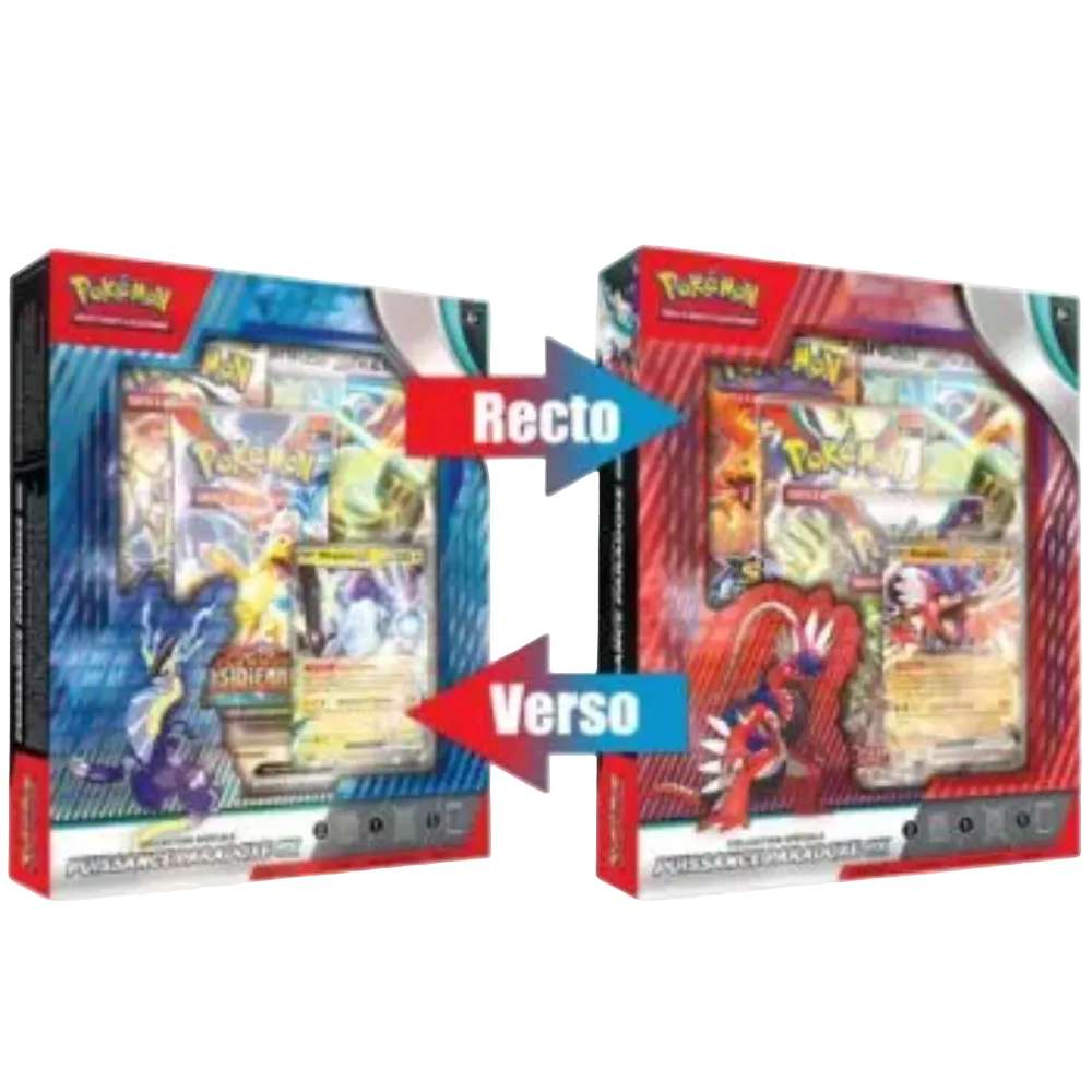 Coffret Pokémon Puissance Paradoxe - Français