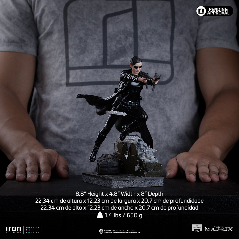 Pré-commande - Statue Trinity - Matrix - Art Scale 1/10 - Iron Studios