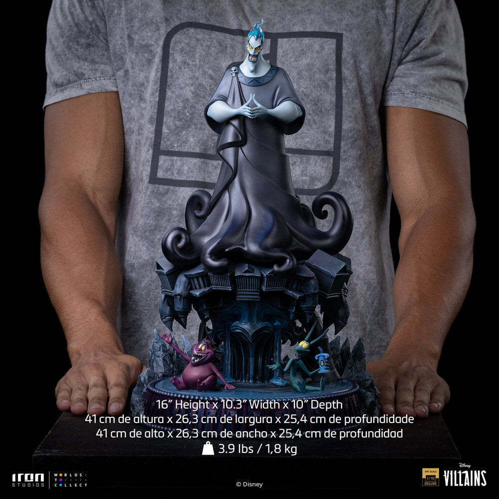 Pré-commande - Statue Hades Deluxe - Disney's Villains - Art Scale 1/10 - Iron Studios