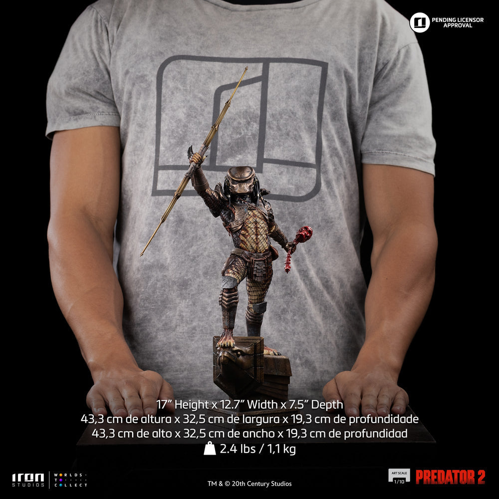 Pré-commande - Statue Predator City Hunter - Predator 2 - Art Scale 1/10 - Iron Studios