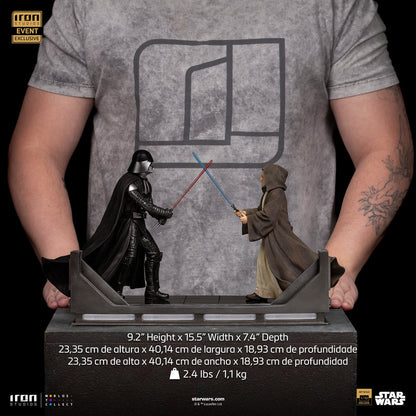 Darth Vader vs Obi-Wan Kenobi (CCXP Event Exclusive 2025) - Star Wars - Art Scale 1/10 - Iron Studios