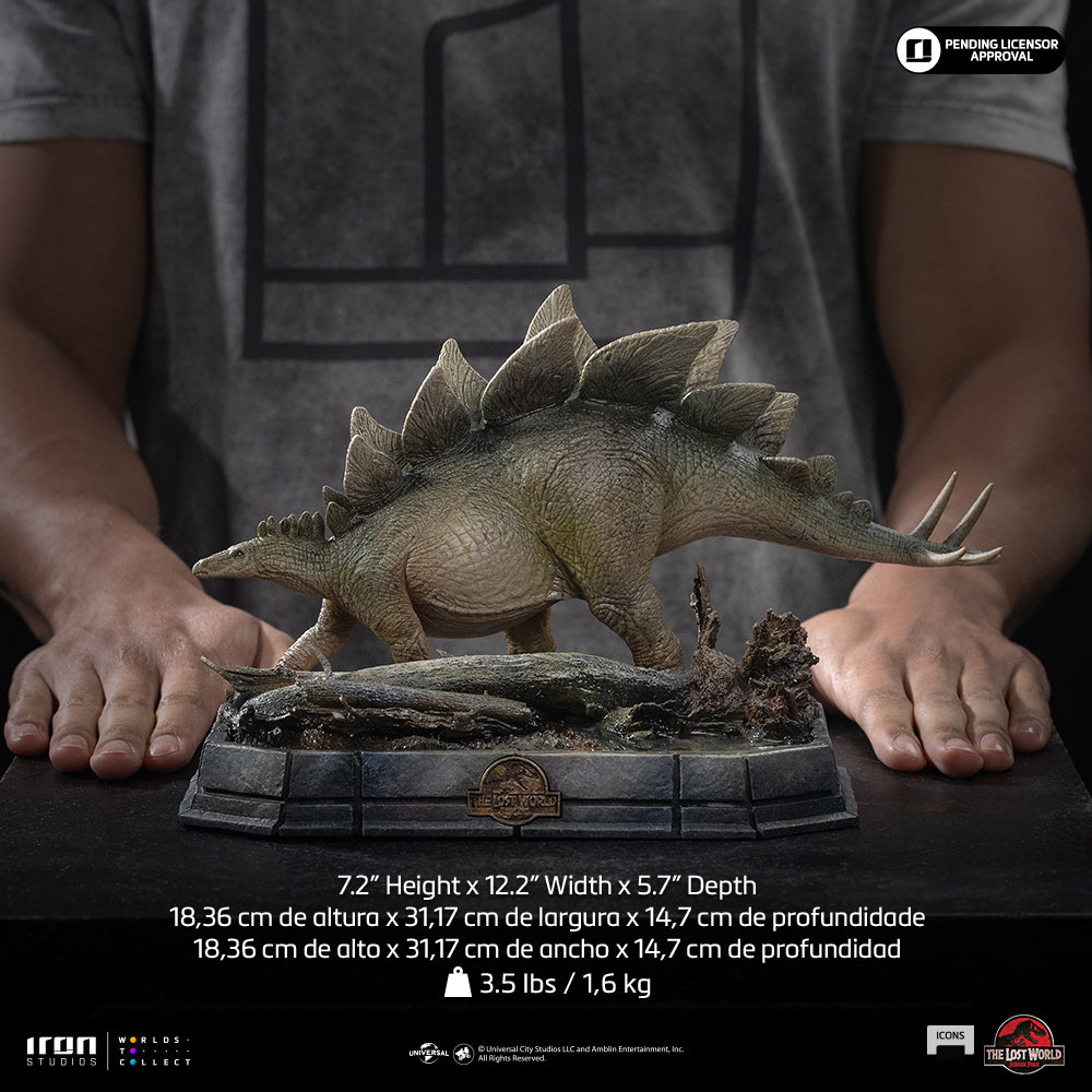 Pré-commande - Statue Stegossaurus - The Lost World - Icons - Iron Studios