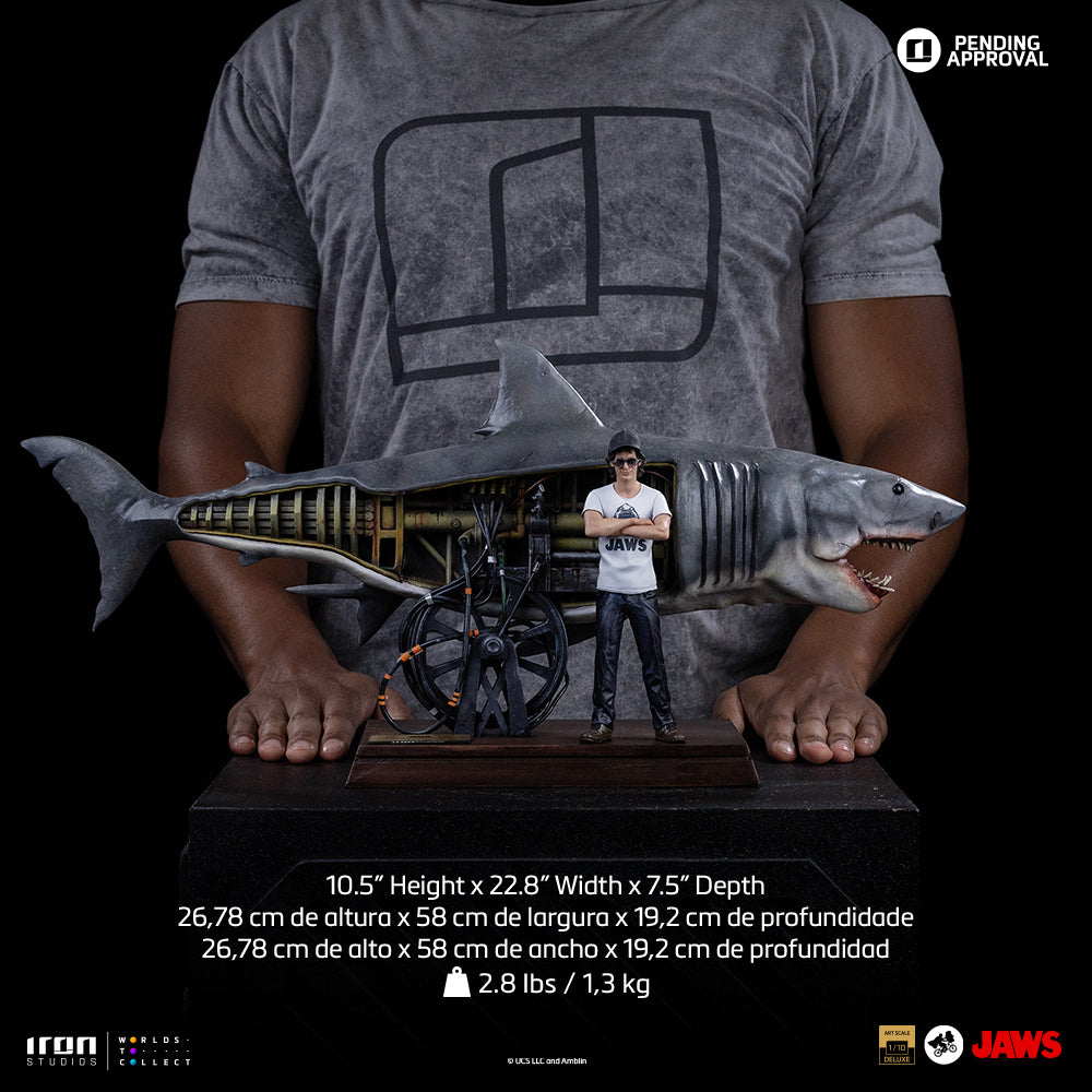 Pré-commande - Statue Steven Spielberg (Jaws 50th Anniversary) - Jaws - Art Scale 1/10 - Iron Studios