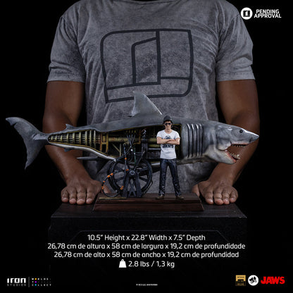 Pré-commande - Statue Steven Spielberg (Jaws 50th Anniversary) - Jaws - Art Scale 1/10 - Iron Studios