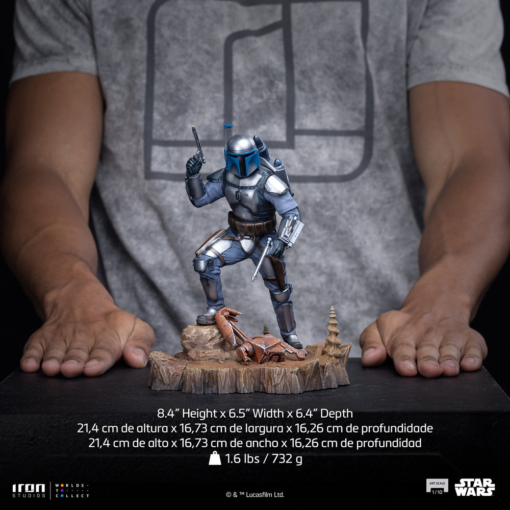Pré-commande - Statue Jango Fett - Star Wars - Art Scale 1/10 - Iron Studios