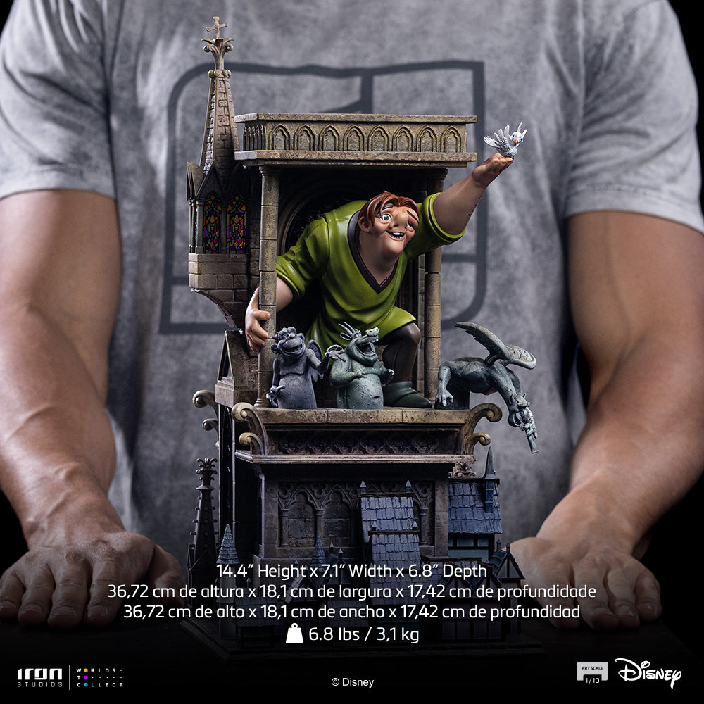 Pré-commande - Quasimodo - The Hunchback of Notre Dame - Art Scale 1/10 - Iron Studios