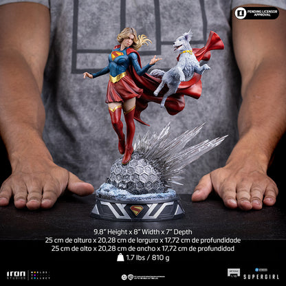 Pré-commande - Supergirl & Krypto - Supergirl Movie - Art Scale 1/10