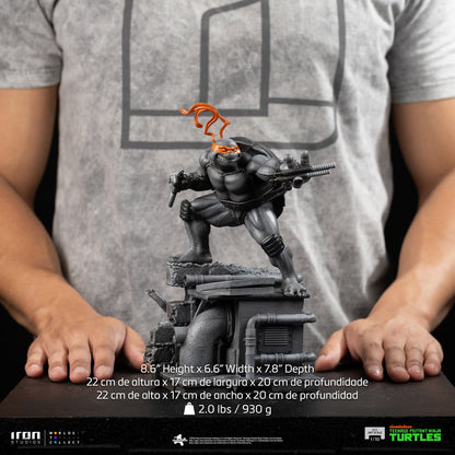 Michelangelo (Black and White Variant) - Teenage Mutant Ninja Turtles - BDS Art Scale 1/10 - Iron Studios