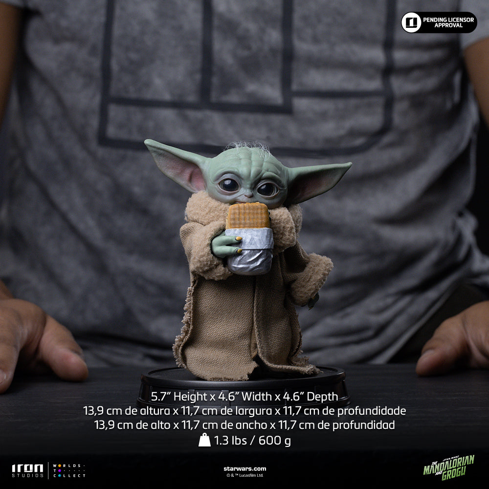 Statue Grogu Food Cart Snack - Mandalorian and Grogu Movie - Grogu Collection - Iron Studios