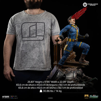 Pré-commande - Statue Cyclops Deluxe ver. - Avengers: Doomsday - Legacy Replica 1/4 - Iron Studios