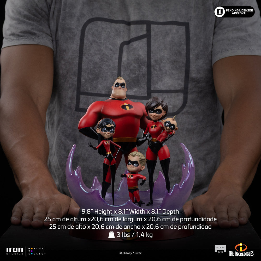 Pré-commande - Statue The Incredibles Diorama - The Incredibles - Art Scale 1/10 - Iron Studios