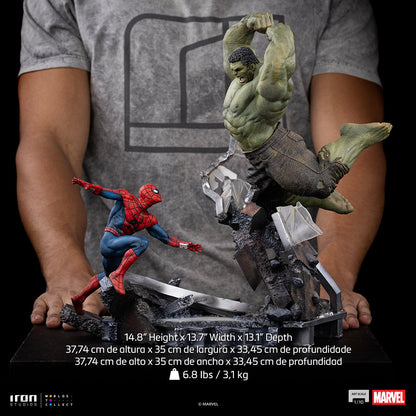 Pré-commande - Statue Spider-Man vs Hulk - Spider-Man: Brand New Day - Art Scale 1/10 - Iron Studios