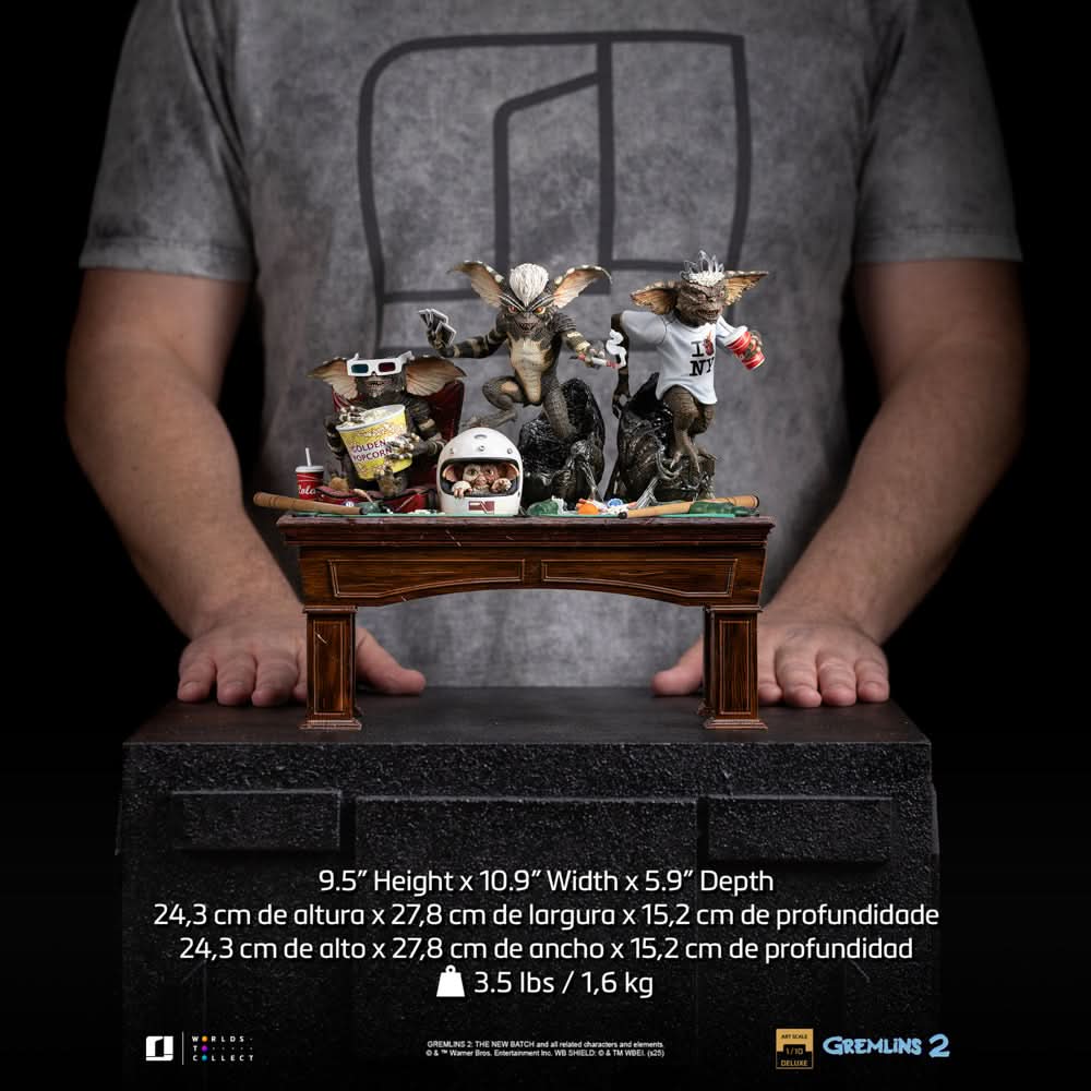 Statue Gremlins Diorama - Gremlins 2 - Art Scale 1/10 - Iron Studios