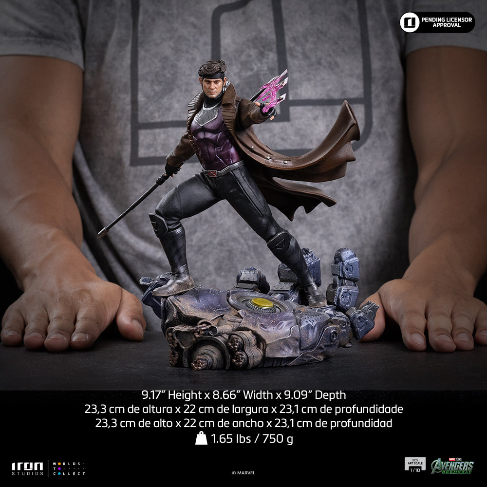 Pré-commande - Statue Gambit - Avengers: Doomsday - BDS Art Scale 1/10