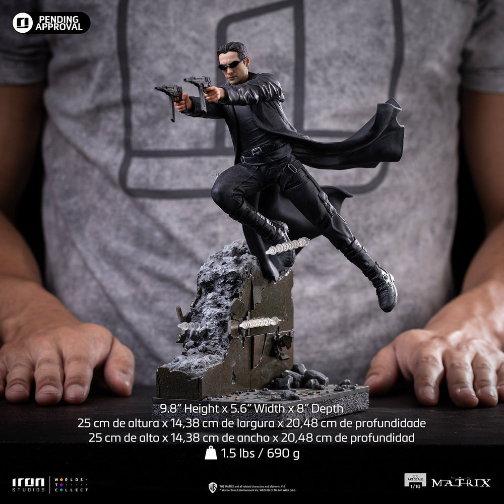 Pré-commande - Statue Neo - Matrix - Art Scale 1/10 - Iron Studios