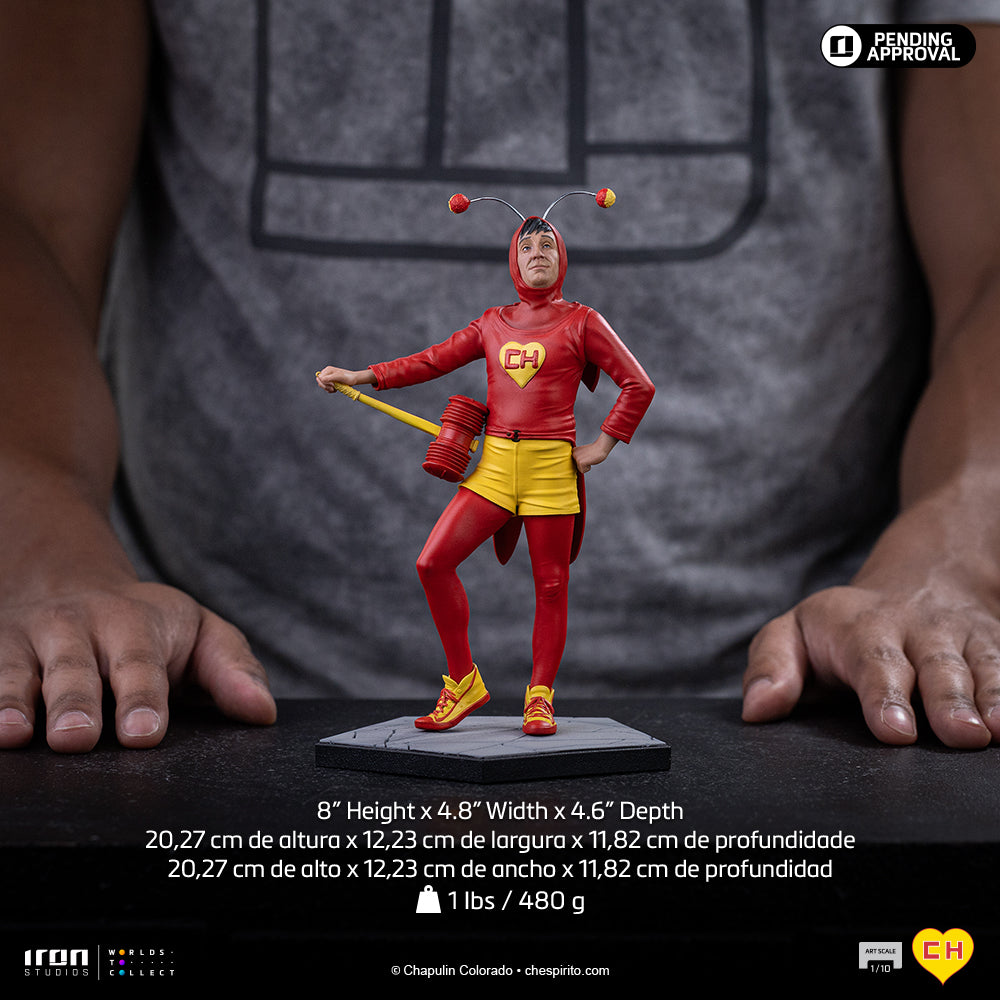 Pré-commande - Statue Chapolin Colorado (Polegar Vermelho ver.) - Chapolin - Art Scale 1/10 - Iron Studios
