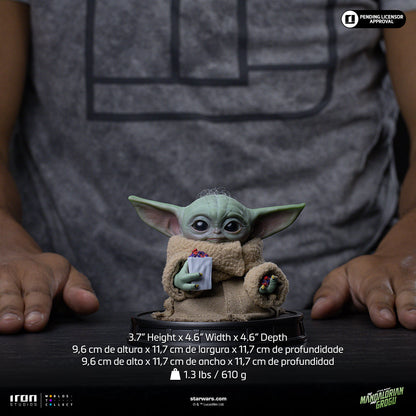 Statue Grogu Popcorn Time - Mandalorian and Grogu Movie - Grogu Collection - Iron Studios