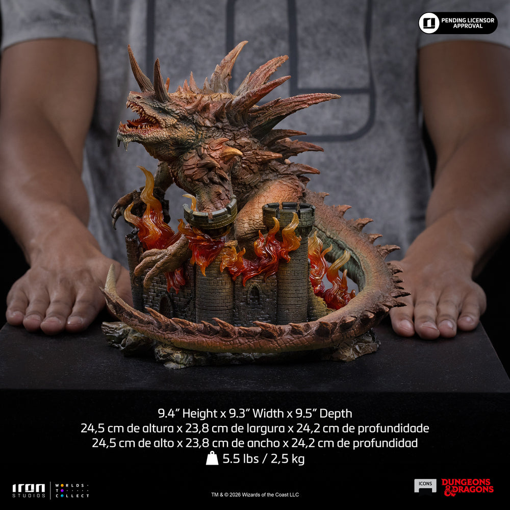 Pré-commande - Statue Tarrasque - Dungeons and Dragons - Icons - Iron Studios