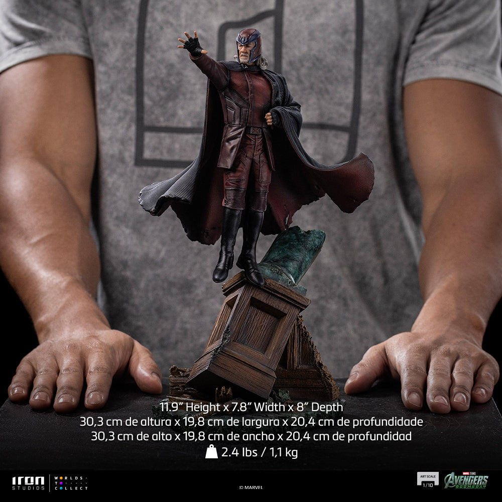 Pré-commande - Statue Magneto - Avengers Doomsday - Art Scale 1/10 - Iron Studios