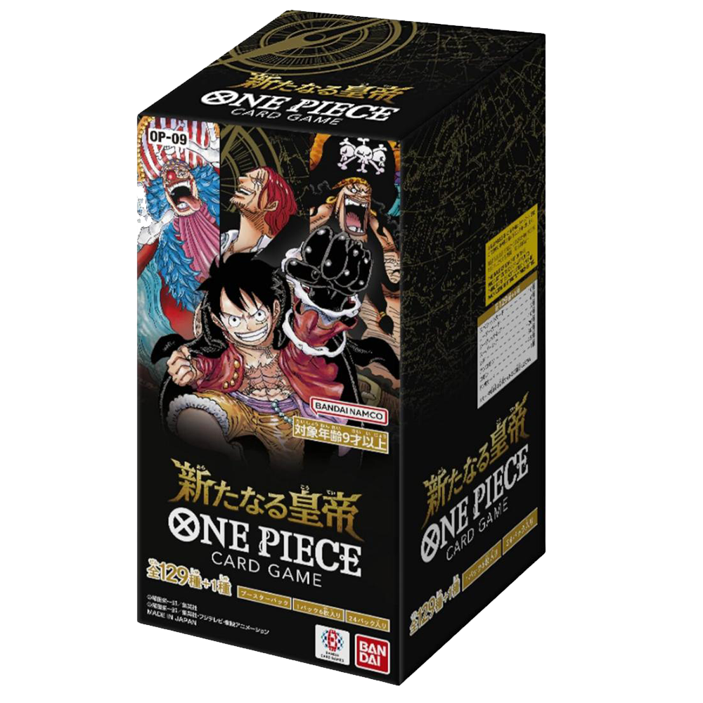 One Piece CG - Boîte de 24 Boosters - OP09 The New Emperor Japonais