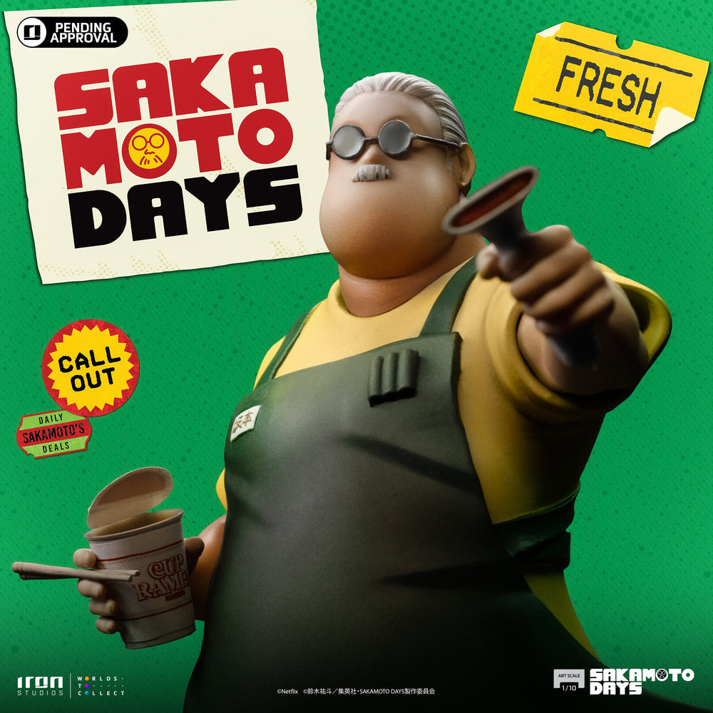 Pré-commande - Statue Taro Sakamoto - Sakamoto Days - Art Scale 1/10 - Iron Studios
